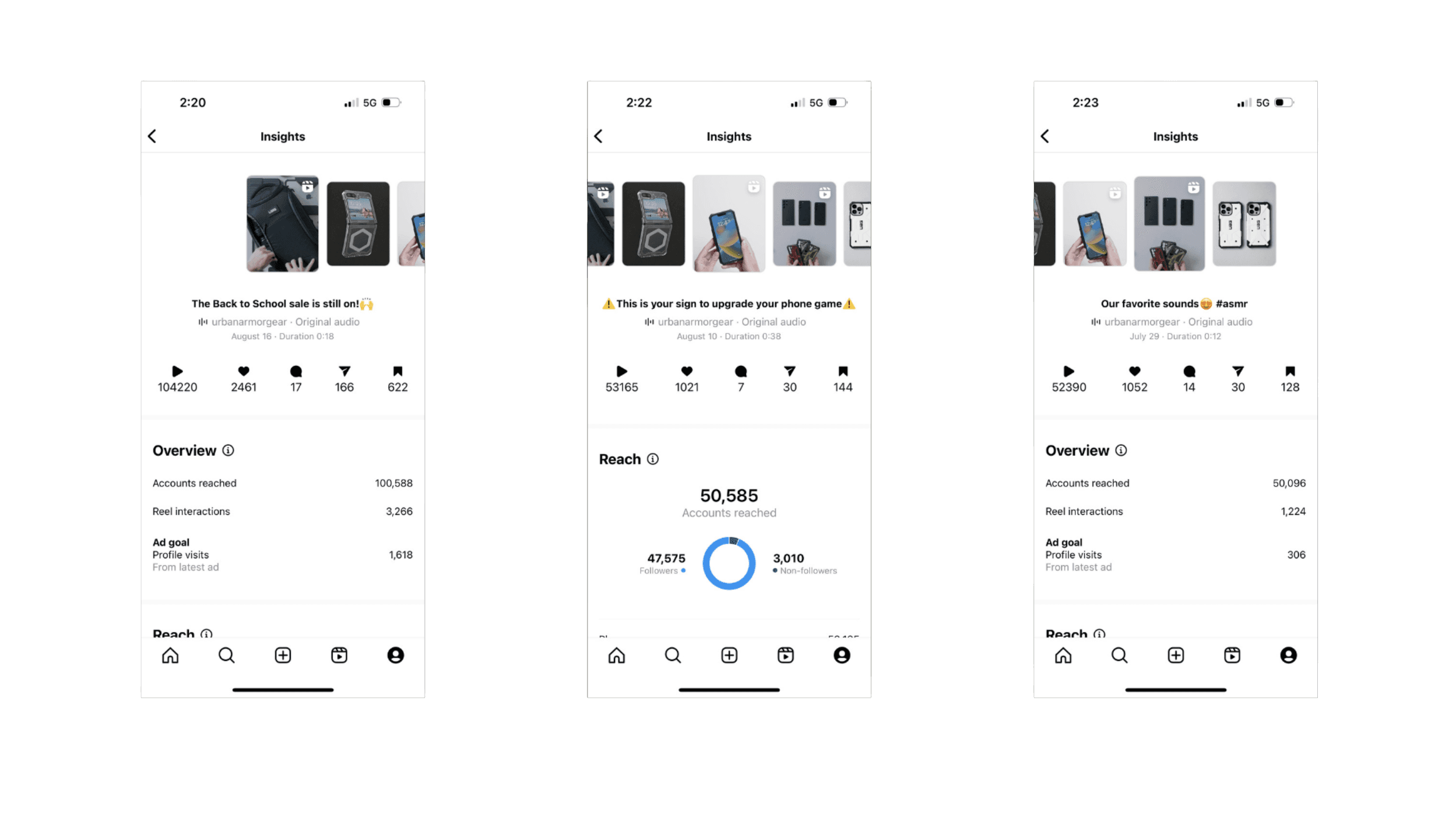 Insights screenshot